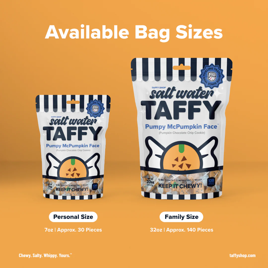 Pumpy McPumpkin Face Taffy - Image 3