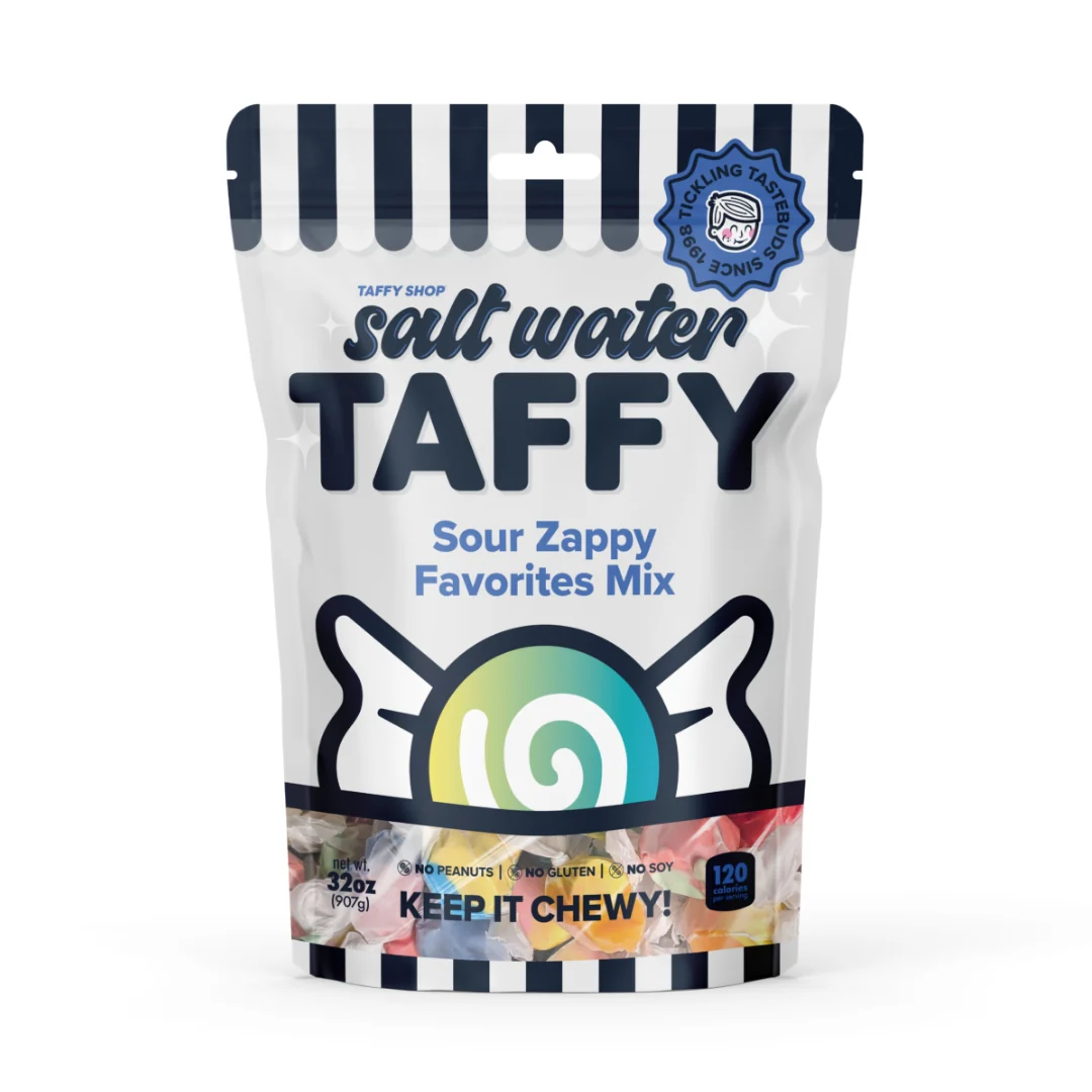 Zappy Sour Favorites Taffy Mix - Image 2