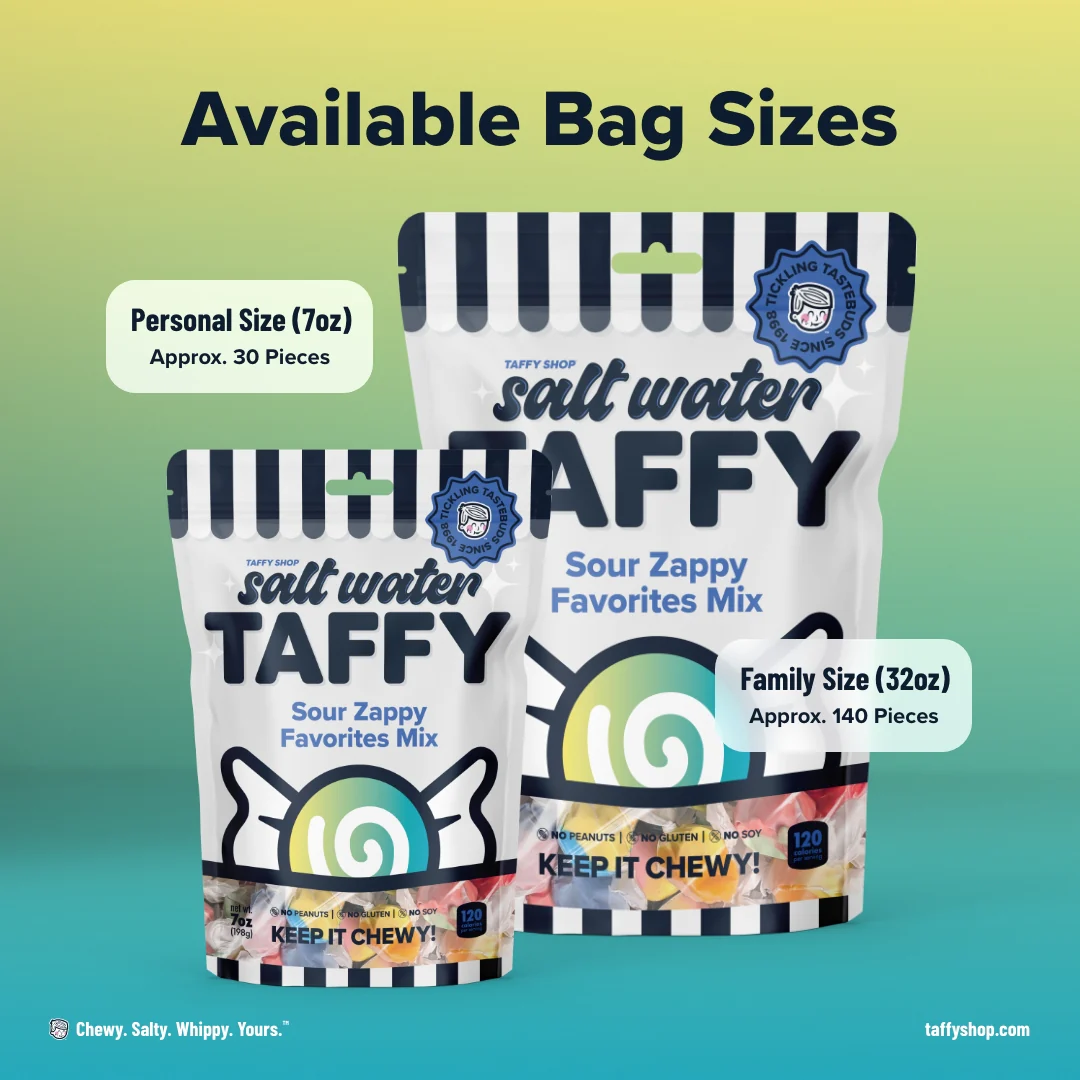 Zappy Sour Favorites Taffy Mix - Image 3