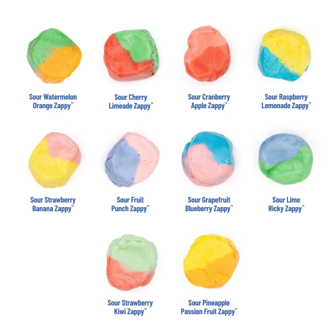 Zappy Sour Favorites Taffy Mix - Image 4