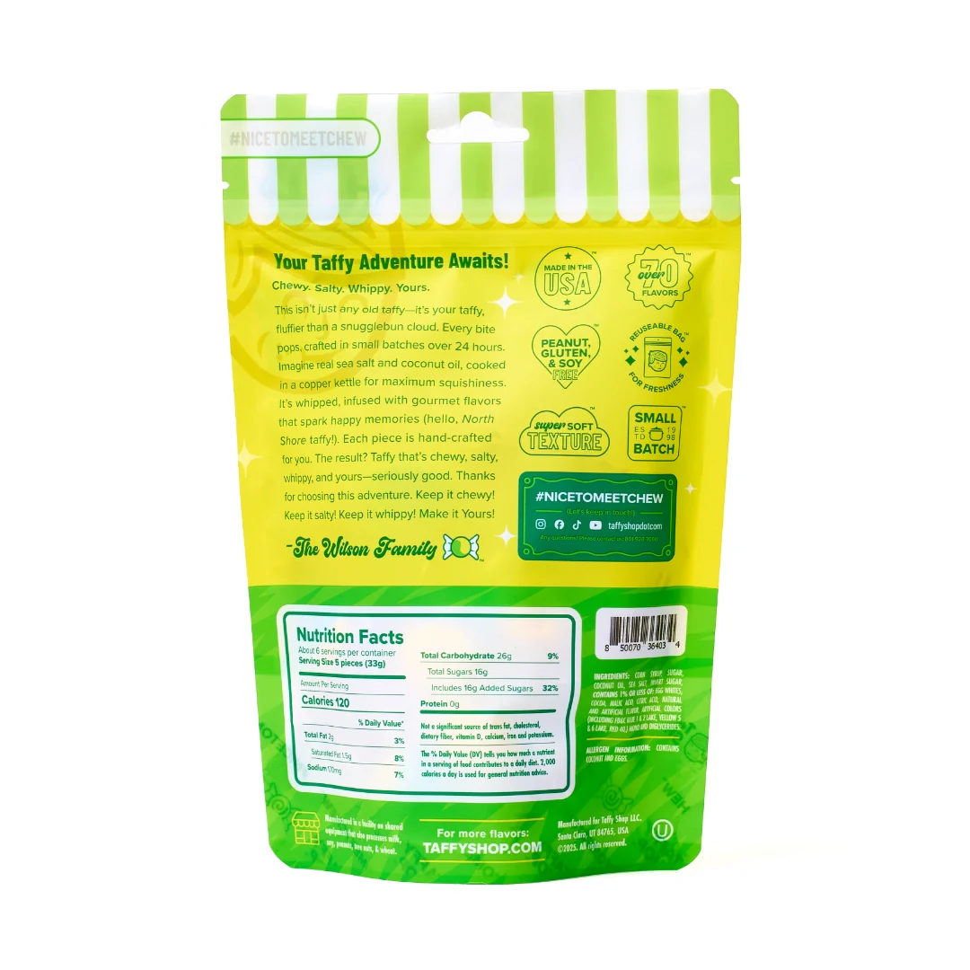 Sour Lime Rickey Zappy Taffy - Image 7