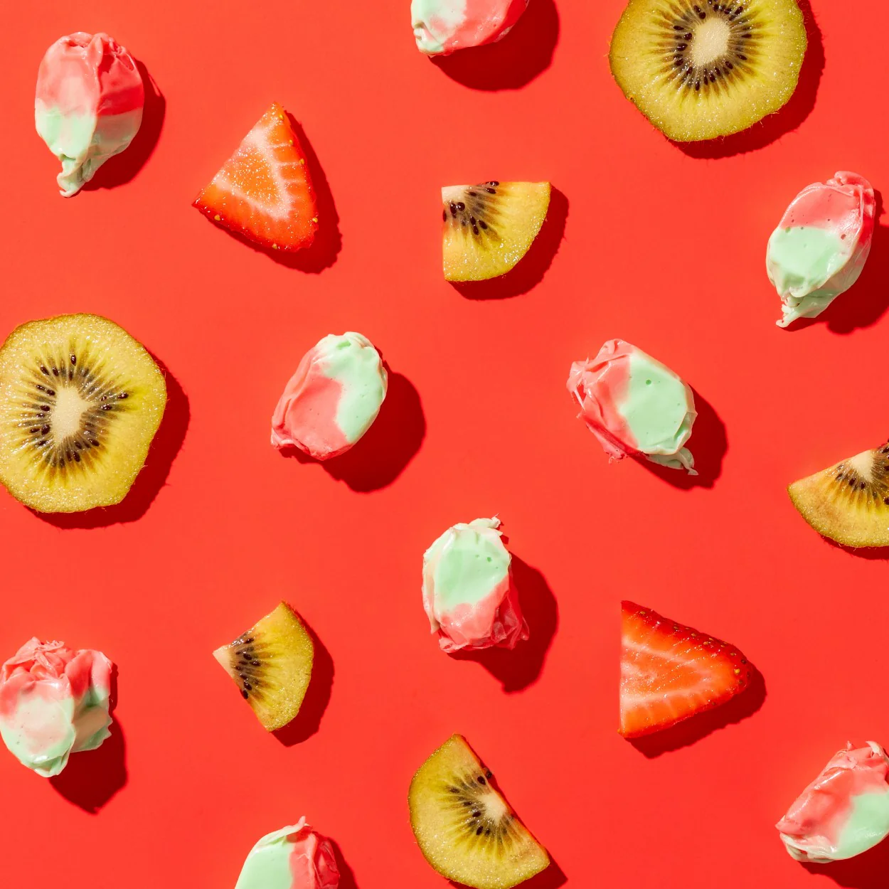 Sour Strawberry Kiwi Zappy Taffy - Image 5