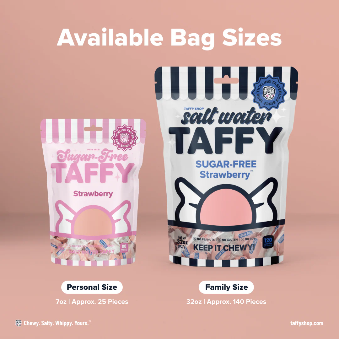 Sugar-Free Fresh Strawberry Taffy - Image 3