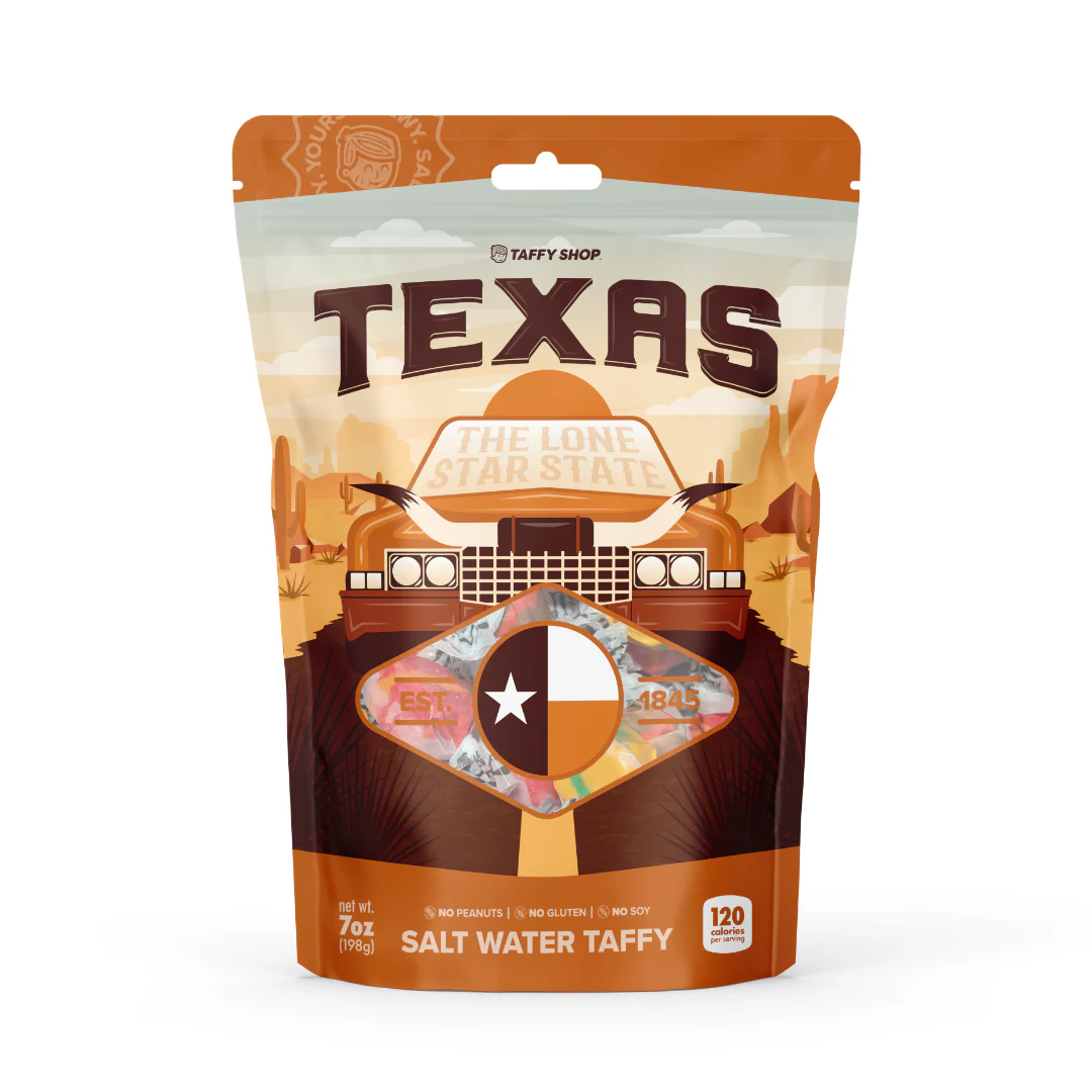 Texas Taffy Bag (7oz)