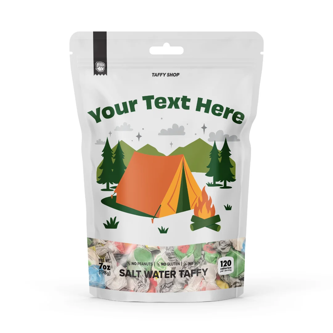 This Taffy is in Tents Custom Taffy Bag